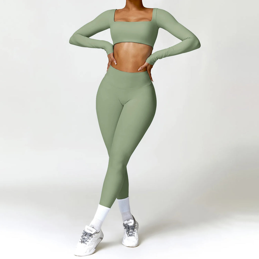 Two Piece Workout Yoga Set